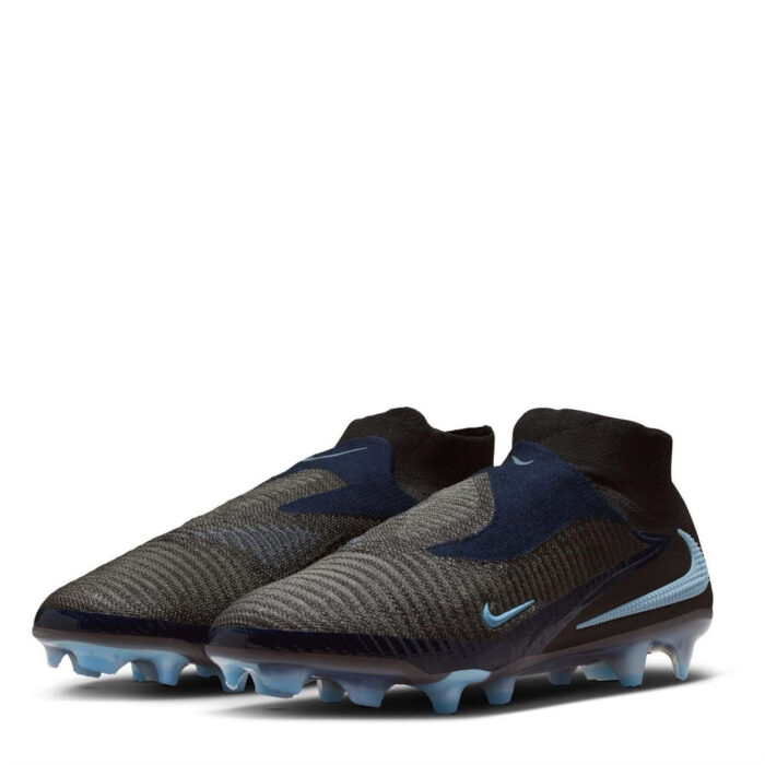 Nike Phantom High 6 Firm Ground Football Boots – Black/Black – view 4