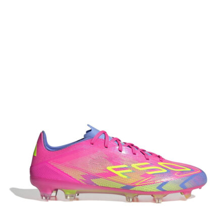 adidas F50 Firm Ground Football Boots – Pink/Lemon/Blue