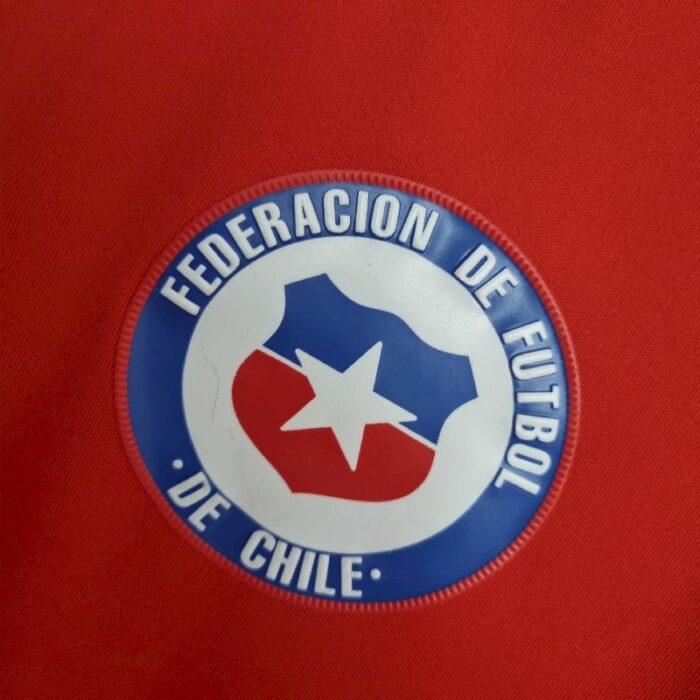 Retro Chile 2014 Home Jersey - Image 5