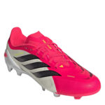 adidas Predator Junior Firm Ground Football Boots – Red/Blk/White – view 3