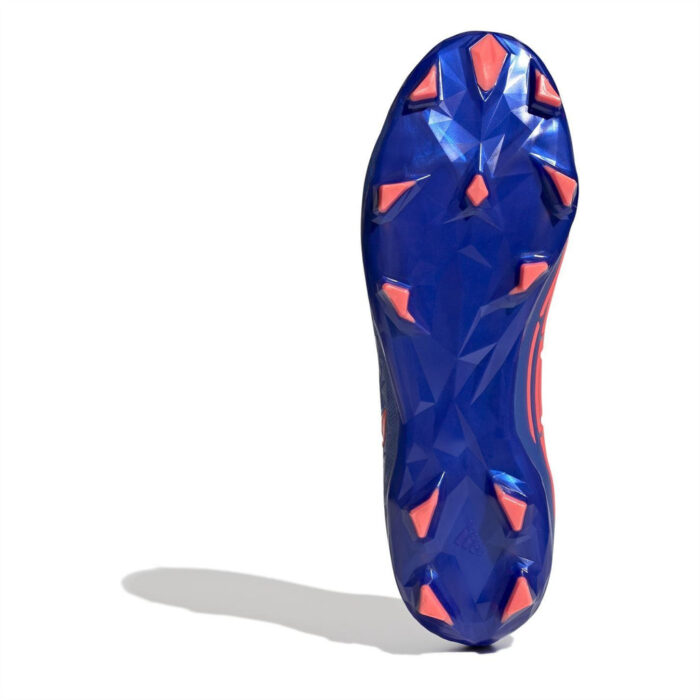 adidas Edge.2 Firm Ground Football Boots – Blue/Orange – view 6