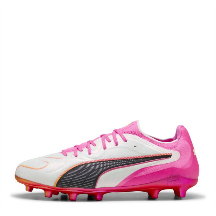 Puma King Firm Ground Football Boots – Poison Pink - Image 2
