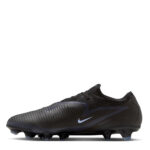 Nike Phantom 6 Low Firm Ground Football Boots – Black/Black – view 2