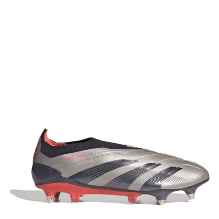 adidas Predator Soft Ground Football Boots – Platin/Blk/Crbn