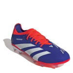 adidas Predator 24 Firm Ground Football Boots – Blue/Wht/Red – view 3