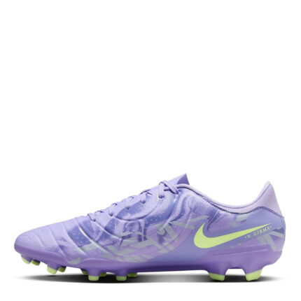 Nike Tiempo Legend 10 Firm Ground Football Boots – Purple/Volt – view 2