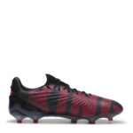 Puma King Firm Ground Football Boots – Black/Red – view 4