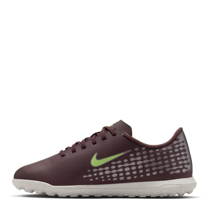 Nike Mercurial Vapor 16 Junior Turf Football Boots – Plum/Silver – view 2