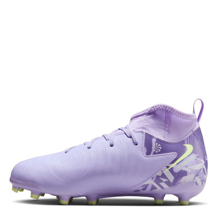 Nike Phantom Luna Ii Junior Firm Ground Football Boots – Purple/Volt – view 2