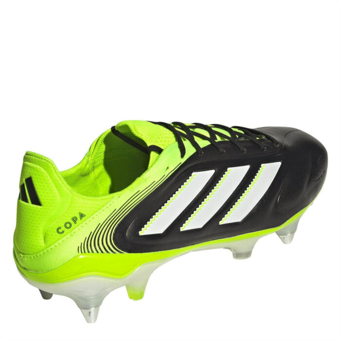 adidas Copa Pure 3 Soft Ground Football Boots – Black/Lemon – view 4