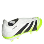adidas Predator Firm Ground Football Boots – White/Blk/Lemon – view 4