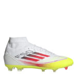 adidas Womens F50 Firm Ground Football Boots – White/Red
