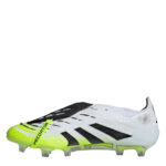 adidas Predator Firm Ground Football Boots – White/Blk/Lemon – view 2