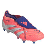 adidas Predator Soft Ground Football Boots – Orange/White – view 3