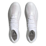 adidas X Crazyfast Firm Ground Football Boots – White/White – view 5
