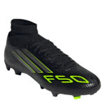 adidas Mens F50 Firm Ground Football Boots – Black/Lemon – view 3