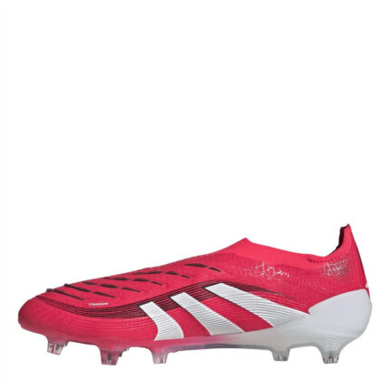 adidas Predator Firm Ground Football Boots – Red/White – view 2