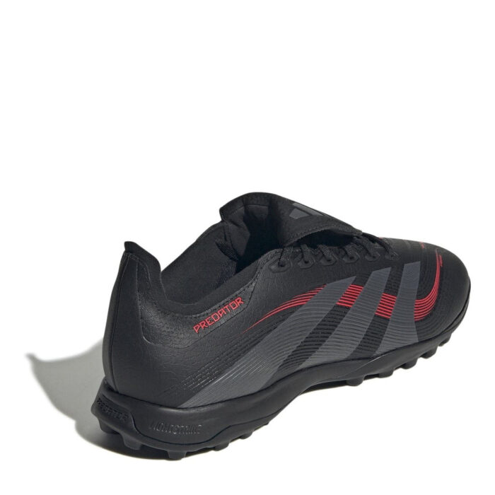 adidas Predator Turf Football Boots – Black/Grey - Image 4