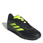 adidas Goletto Turf Football Boots – Black/Lemon – view 3