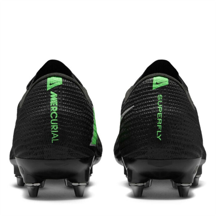 Nike Air Zoom Mercurial Superfly Xi Soft Ground Football Boots – Black/Green - Image 5