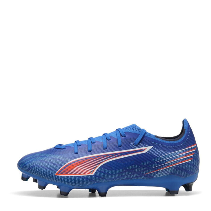 Puma Ultra 6 Firm Ground Football Boots – Blue/White – view 2