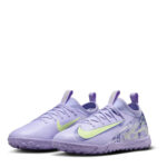 Nike Zoom Mercurial Vapor 16 Junior Turf Football Boots – Purple/Volt – view 4