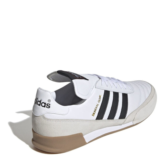 adidas Mundial Goal Indoor Football Boots – White/Black – view 4