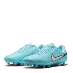 Nike Tiempo Legend 10 Firm Ground Football Boots – Blue/White - Image 4