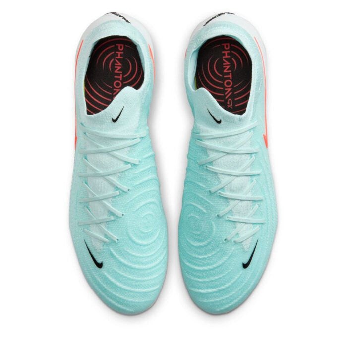 Nike Mens Phantom Luna 2 Artificial Ground Football Boots – Mint/Red – view 6