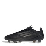 adidas F50 Firm Ground Football Boots – Black/Silver - Image 2