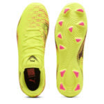 Puma Womens Future 8 Firm Ground Football Boots – Yellow/Black – view 3