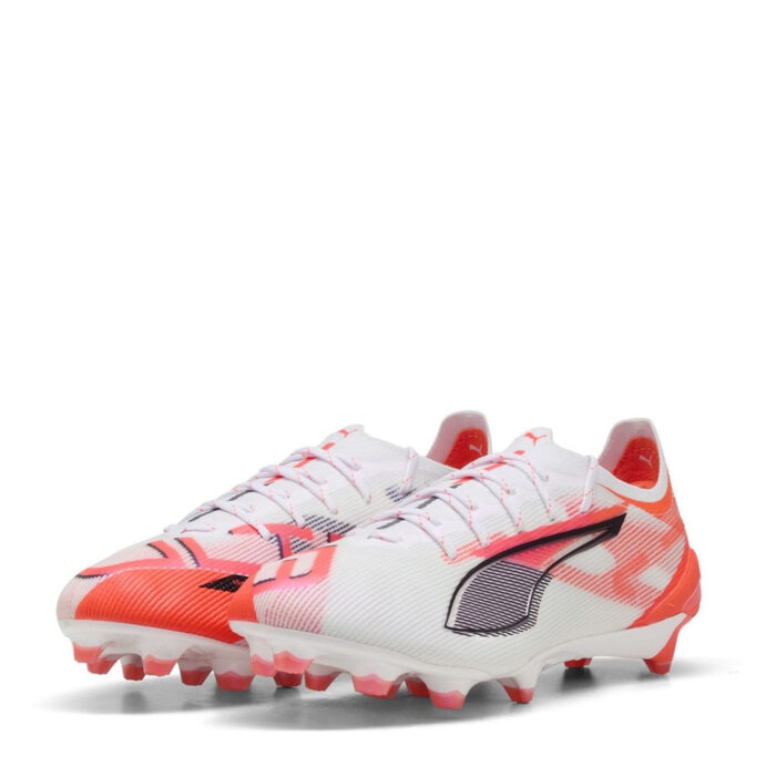 Puma Ultra 5 Junior Firm Ground Football Boots – Puma White – view 8