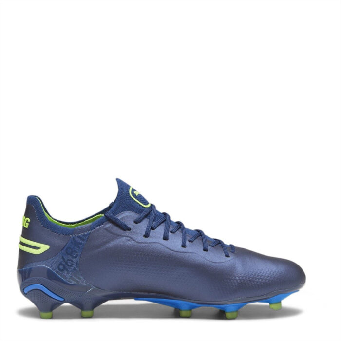 Puma Womens King Firm Ground Football Boots – Blue/Green – view 4