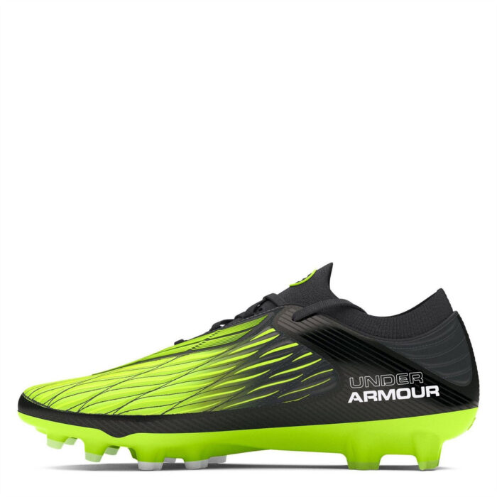 Under Armour Magnet Junior Firm Ground Football Boots – Black – view 2
