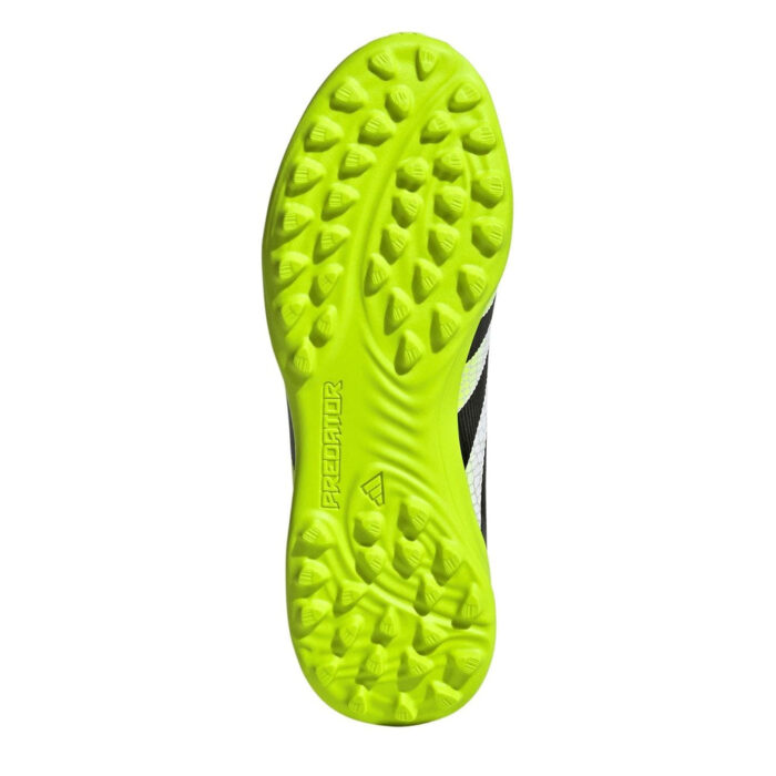 adidas Predator Junior Turf Football Boots – White/Blk/Lemon – view 6