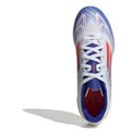 adidas F50 Junior Turf Football Boots – White/Red/Blue – view 5