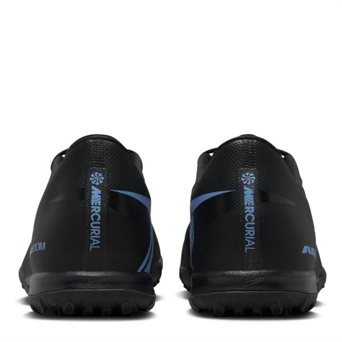 Nike Mens Zoom Mercurial Vapor 16 Turf Football Boots – Black/Blue – view 5