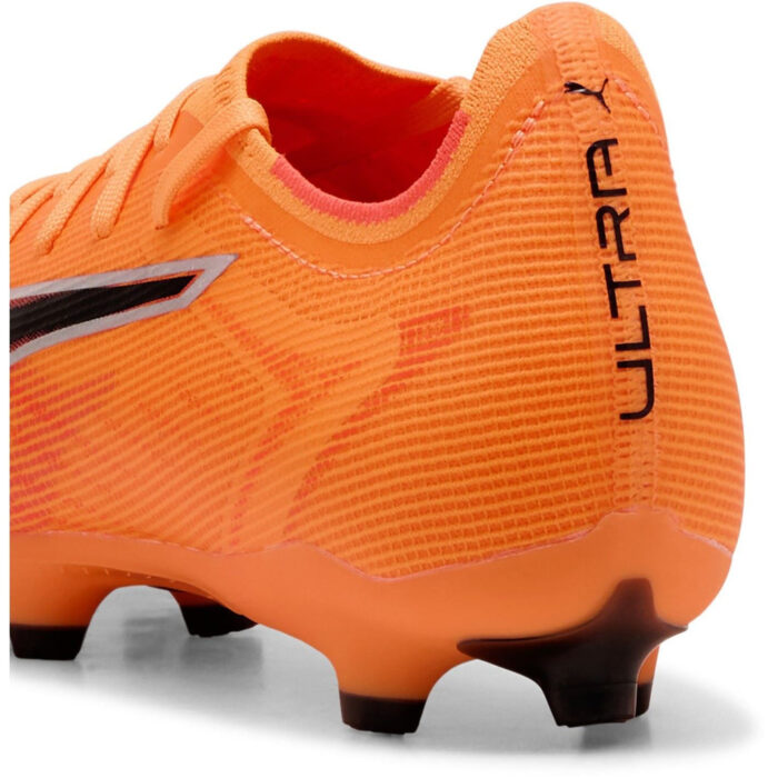 Puma Ultra 6 Firm Ground Football Boots – Orange/Black – view 5
