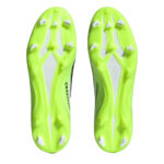 adidas X Crazyfast Firm Ground Football Boots – Wht/Blk/Lemon – view 6