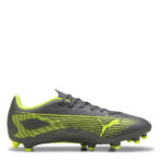 Puma Ultra 5 Firm Ground Football Boots – Silver/Yellow – view 4