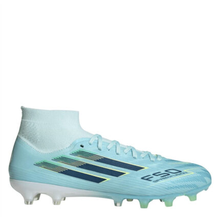 adidas Womens F50 Sparkfusion Firm Ground Football Boots – Blue/Yellow
