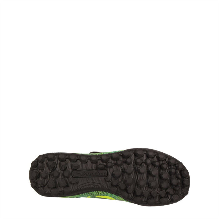 Sondico Blaze Junior Turf Football Boots – Black/Green – view 4