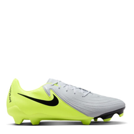 Nike Phantom Gx Ii Firm Ground Football Boots – Silver/Volt