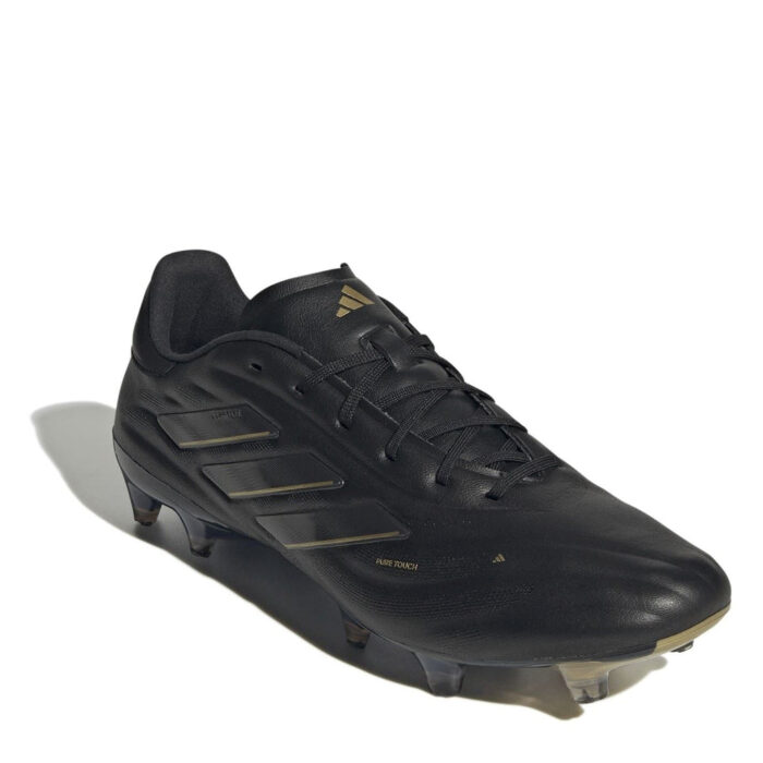 adidas Copa Pure 2 Junior Firm Ground Football Boots – core black - Image 3