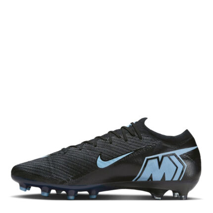 Nike Mercurial Vapor 16 Turf Football Boots – Black/Blue – view 2