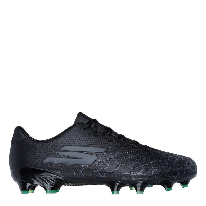 Skechers Skx 01 Gold Junior Firm Ground Football Boots – Black – view 8