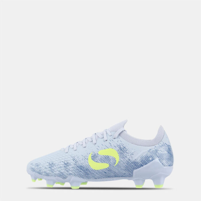 Sondico Blaze Junior Firm Ground Football Boots – Purple/Lime – view 2