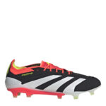 adidas Predator 24 Firm Ground Football Boots – Black/White/Red – view 7