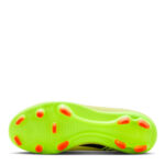 Nike Mercurial Superfly 10 Junior Firm Ground Football Boots – Volt/Crimson – view 3