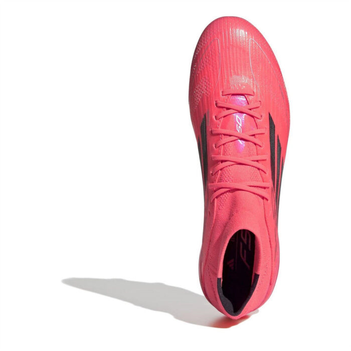 adidas Womens F50 Firm Ground Football Boots – Pink/Black – view 5